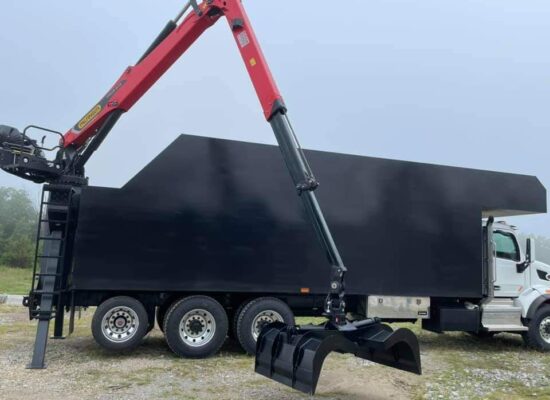 Wichita Tree Service Grapple truck Wichita Tree Service Grapple truck